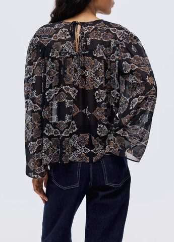 Комбинированная блуза H&M