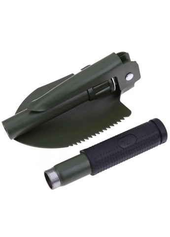 Туристический набор 5 в 1 [лопата/кирка/пила/компас/открывалка] No Brand (334293506)