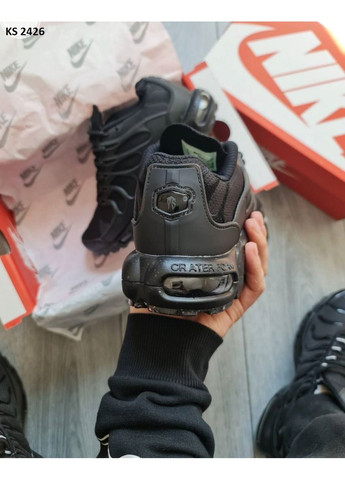 Чорні Осінні кросівки чоловічі nike air max tn terrascape plus black найк аір макс тн плюс No Brand