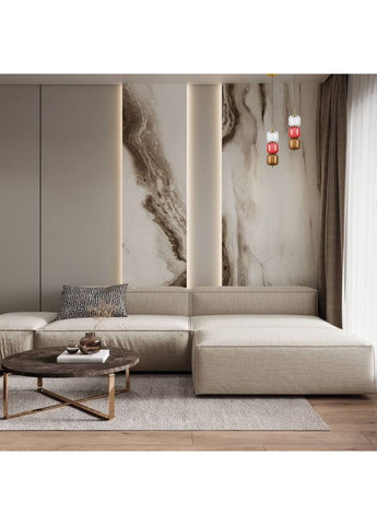 Дизайнерский led подвес 5W с цветными плафонами (800-P3151 CRC) No Brand (370070163)