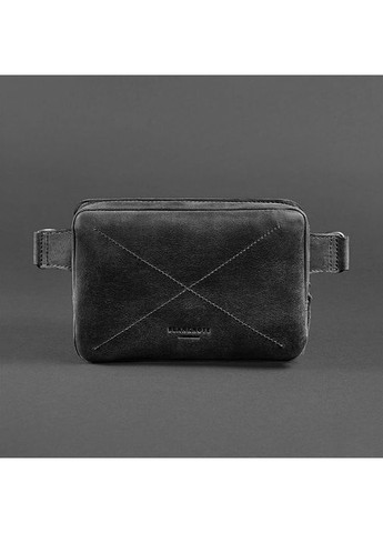 Шкіряна Dropbag Mini чорна Crazy Horse BlankNote поясна сумка (348359310)