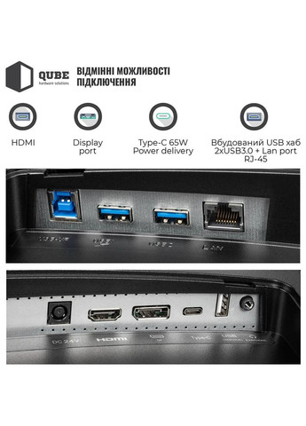 Монітор Overlord C34UQ180HC QUBE (316194357)