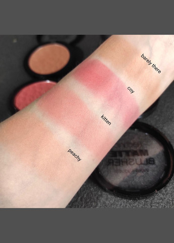 Матові рум'яна Matte Blusher - Peachy 11 гр. Technic (302236310)