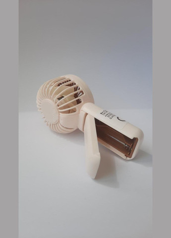 Ручний портативний вентилятор від 2 батарей ААА WF-1001 коричневий No Brand (338628190)