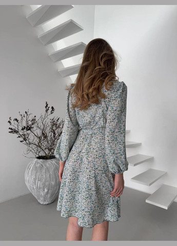 М'ятна повсякденний жіноча сукня міді Avanti з квітковим принтом