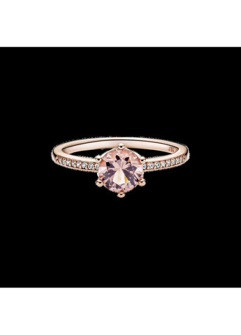 Каблучка Пандора з короною та рожевим каменем 188289C01 Kabluchka (355344708)