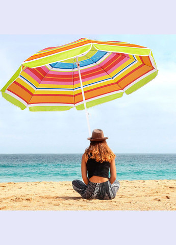 Пляжный зонт 160 см с регулировкой высоты Springos bu0017 (275653617)