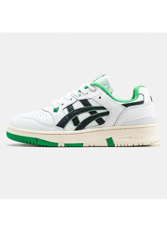 Сірі Осінні кросівки чоловічі asics ex89 white green асікс ех89 No Brand