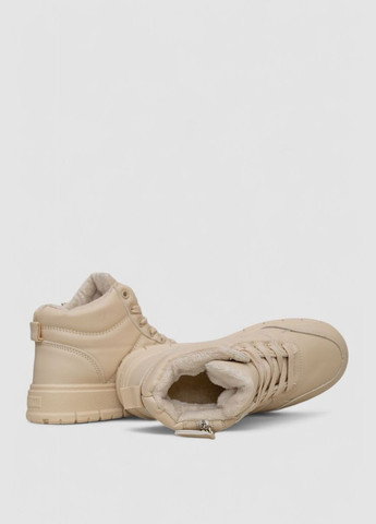 Кросівки жіночі зимові на хутрі,, 248RMB06 Stilli бежеві всесезони (308834212)