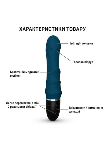 Реалистичный силиконовый водонепроницаемый вибратор 23.5 см Красный No Brand (369609581)