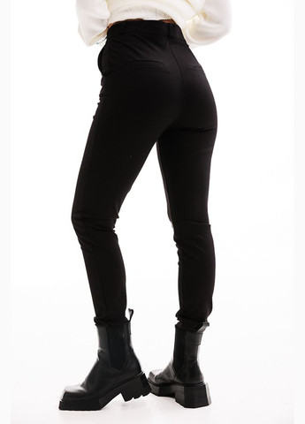 Трикотажные женские штаны облегающие черные Arjen (289787585)