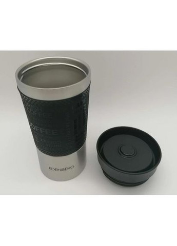 Термокружка EB-632 380 мл Термос чашка Нержавеющая сталь с Силиконовым нескользящим Держателем Edenberg (354823797)