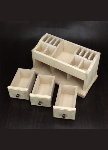 Органайзер настільний з дерева Хемлок бланже (КНЦ-006201) No Brand (328226652)