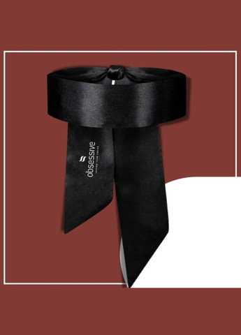 Пов'язка на очі або руки чорна "Opaska" (стрічка) Obsessive (302820478)