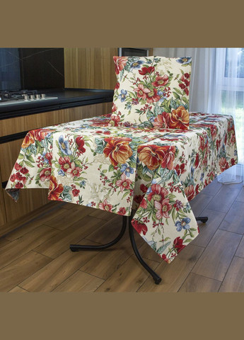 Декоративная наволочка двухсторонняя на диванную подушку Летние цветы Maystat (305390731)