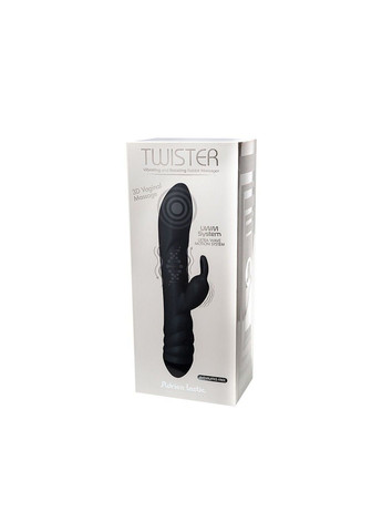 Вибратор кролик Twister черный Adrien Lastic (316253931)