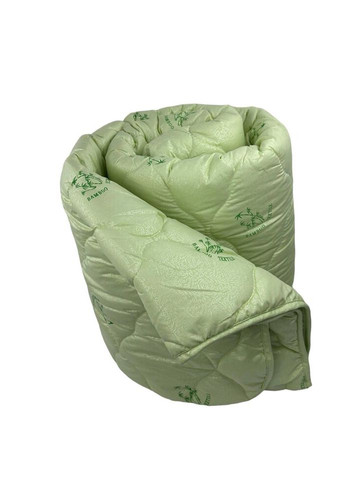 Ковдра двоспальна закрита Bamboo 20349 175х215 см салатова Arda (328391752)