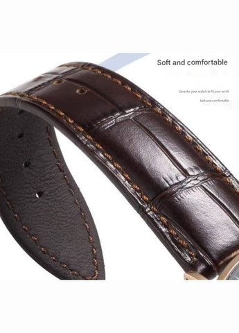 Ремешок коричневый DeLuxe клипсовый размер 22 Besta (331601498)