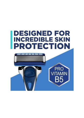 Сменные кассеты (картриджи лезвия) для бритья 5 Hydrating Gel Pro Vitamin B5 - 8 кассет Wilkinson Sword Hydro (324803117)