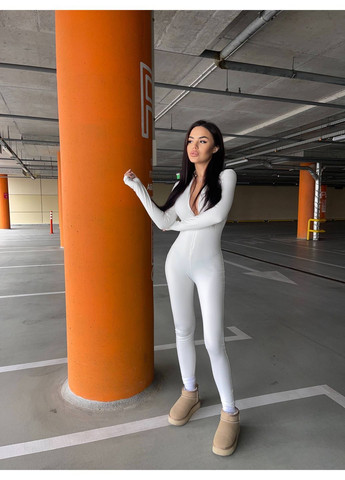 Комбинезон на потайной молнии🔥 Luna молочный