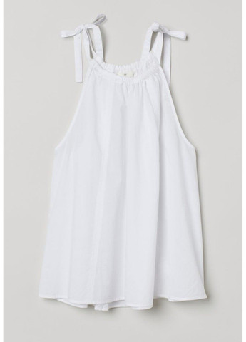 Женский топ на бретелях Н&М (57505) XS Белый H&M (298084589)