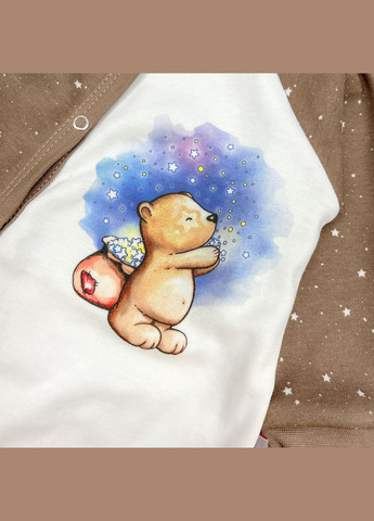 Боді для дитини з кнопками по всій довжині з малюнком Mocco Tunes (315893477)