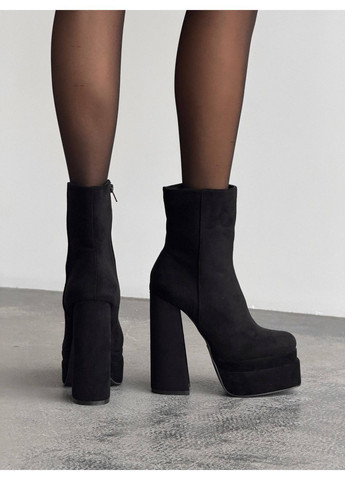 Черные демисезонная демисезонные ботильоны Helen