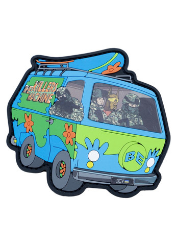 ПВХ (шеврон) "The Killers Machine" Brand Element Патч (302239718)