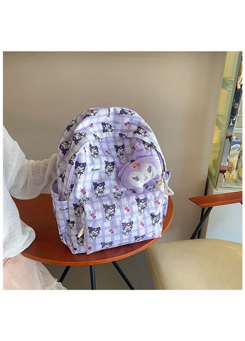 Рюкзак дитячий шкільний портфель Куроми Kuromi 10497 фіолетовий No Brand (349442110)