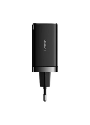 Адаптер мережевий C to C cable GaN5 Pro Fast Charger 3 порти 65 W чорний Baseus (283022599)