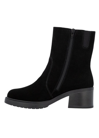 Чорні зимня ботильйони Rieker