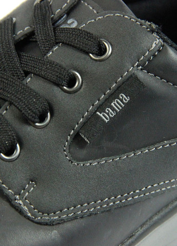 Черные демисезонные мужские кроссовки Bama