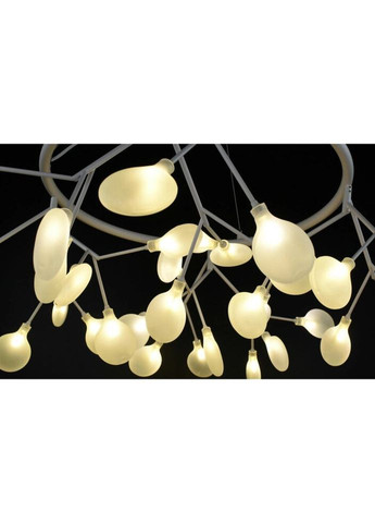 Люстра підвісна на 36 лампочок 27053 Білий 50-120х100х100 см. Sunnysky (335974727)