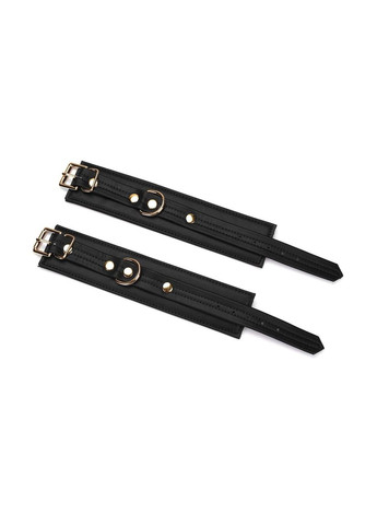 Наручники с цепочкой Liebe Seele Black Organosilicon Wrist Cuff, экокожа No Brand (303880870)