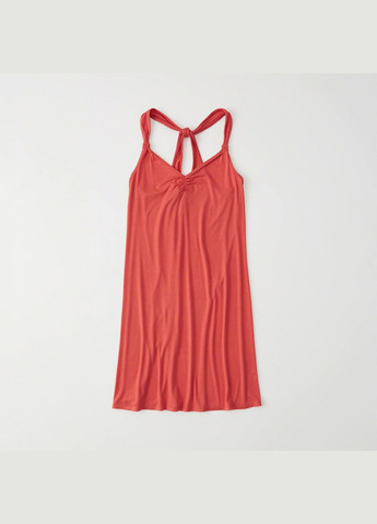 Красный зимний платье женское - платье 10263 af4801w Abercrombie & Fitch