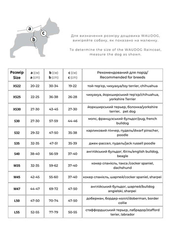 Дождевик WAUDOG (308203220)