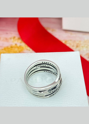 Серебряное кольцо Светящиеся линии No Brand (332055419)