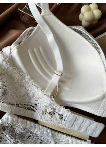 Белый белое кружевное нижнее белье комплект Weiyesi