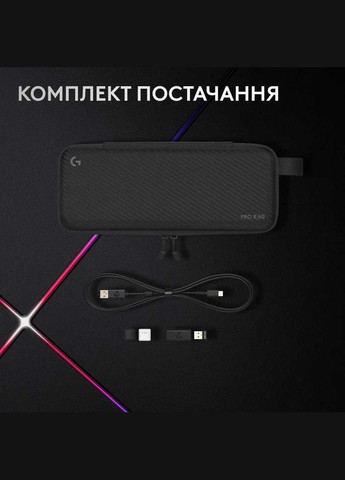 Клавiатура бездротова G PRO X 60 TKL GX Optical Black Tactile (920-011911) Logitech (336953099)