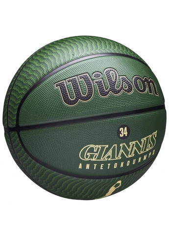Універсальний Баскетбольний М'яч NBA Player Icon Outdoor(WZ4006201XB "GIANNIS") 7 Wilson (297400792)