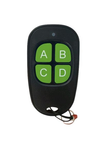 Пульт дистанційного керування Electronics Key з чотирма каналами 433.92 МГц, фіксований код Superior (300657331)