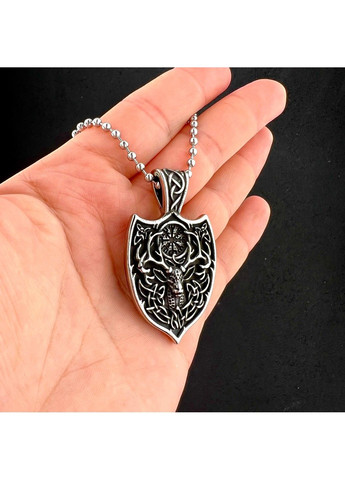 Готичний панк кулон олень з нержавіючої медичної сталі PS-117 No Brand (299340123)