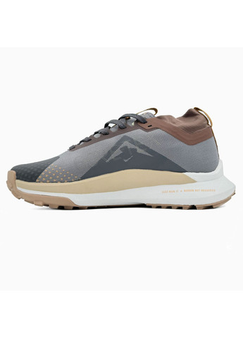 Сірі Осінні кросівки чоловічі nike react pegasus trail 4 gore-tex brown / grey найк реакт No Brand