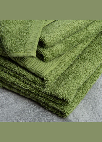 Полотенце махровое Идеал TM 70х140 см олива IDEIA оливковый