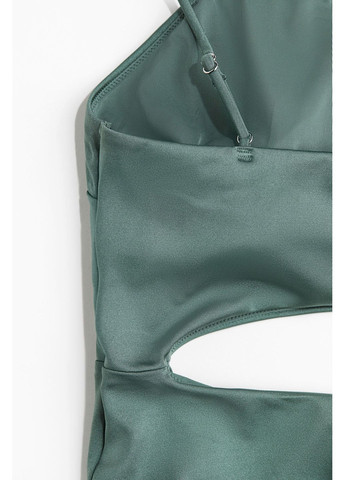Оливковый (хаки) купальник H&M