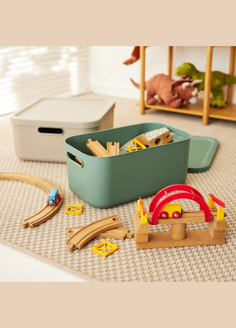 Контейнер для хранения вещей с крышкой Albula 12 л (10556) Rotho (334713704)