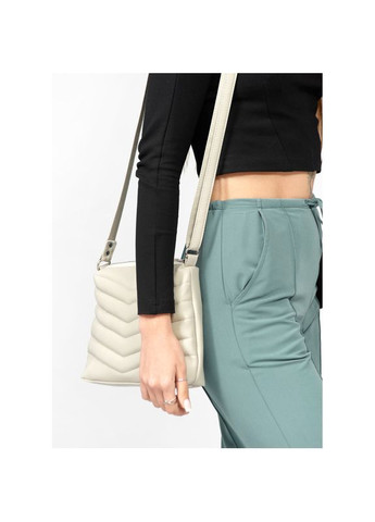 Женская сумка Кросбоди Rose LRN серый шелк Sambag (322870616)