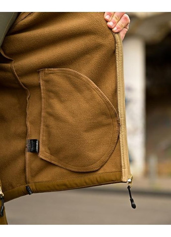 Тактический мужской демисезонный костюм SoftShell койот No Brand