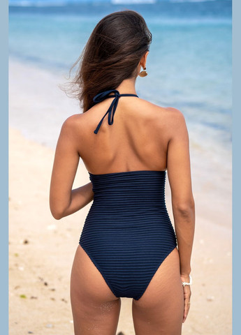 Темно-синій літній купальник CUPSHE