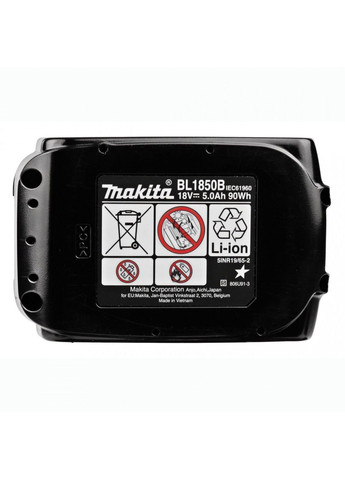 Аккумулятор для продукции LXT BL1850B, 18 В, 5 А⋅год (197280-8) Makita (361970240)